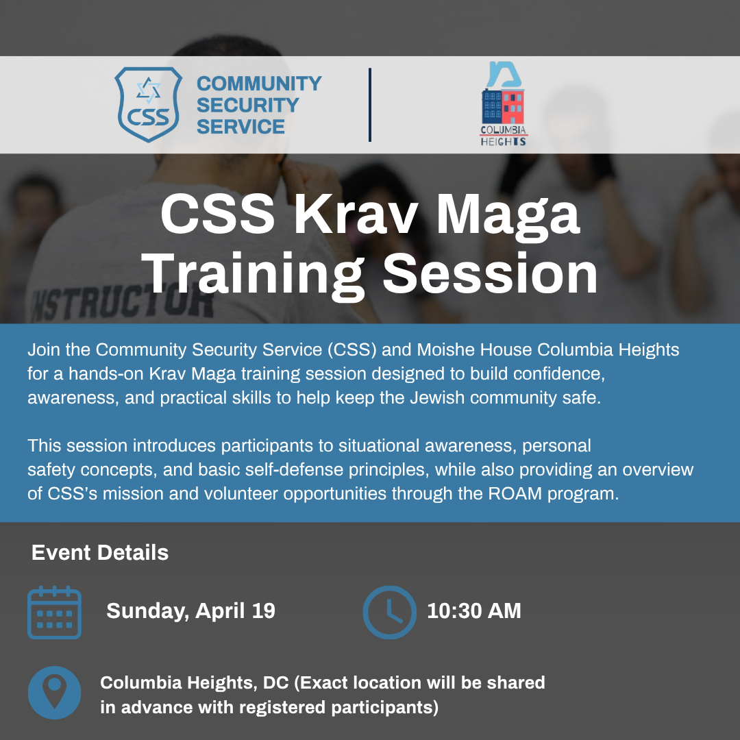 CSS Krav Maga Training Session