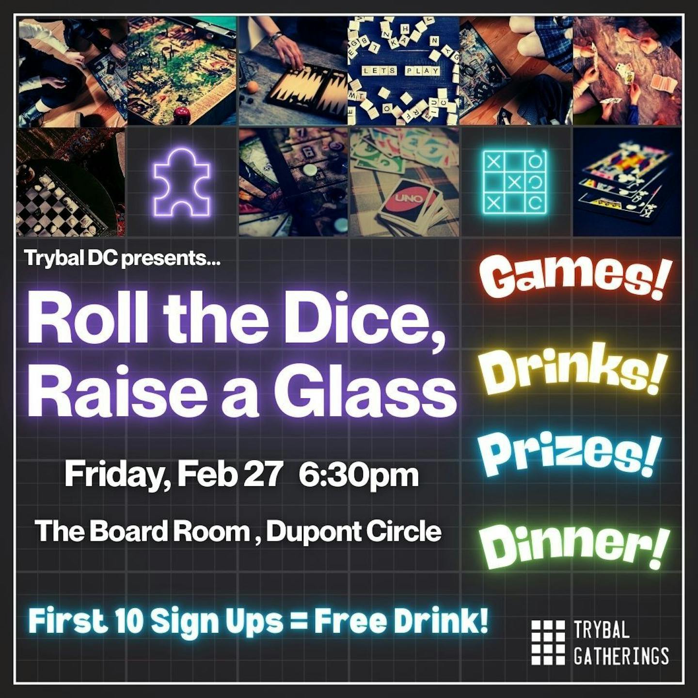 Roll the Dice, Raise a Glass