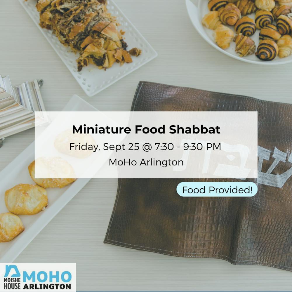 Miniature Food Shabbat