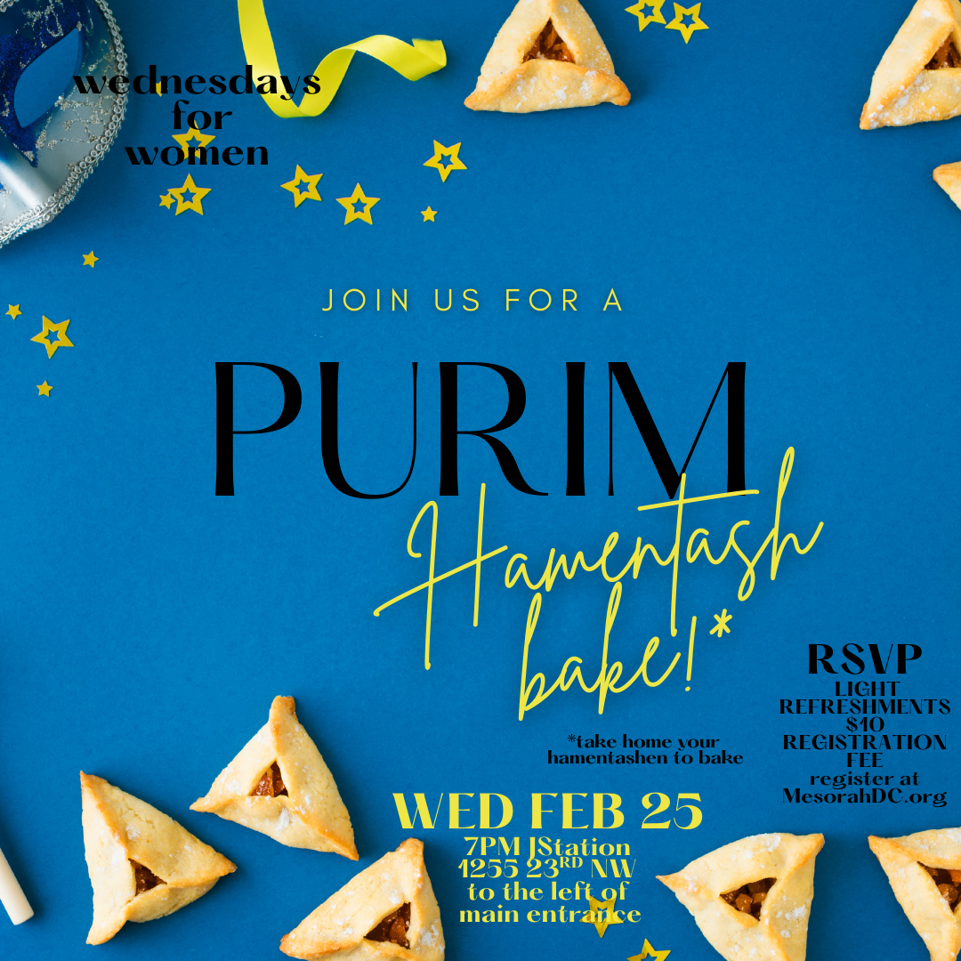 Hamentash Bake - Wed for Women!