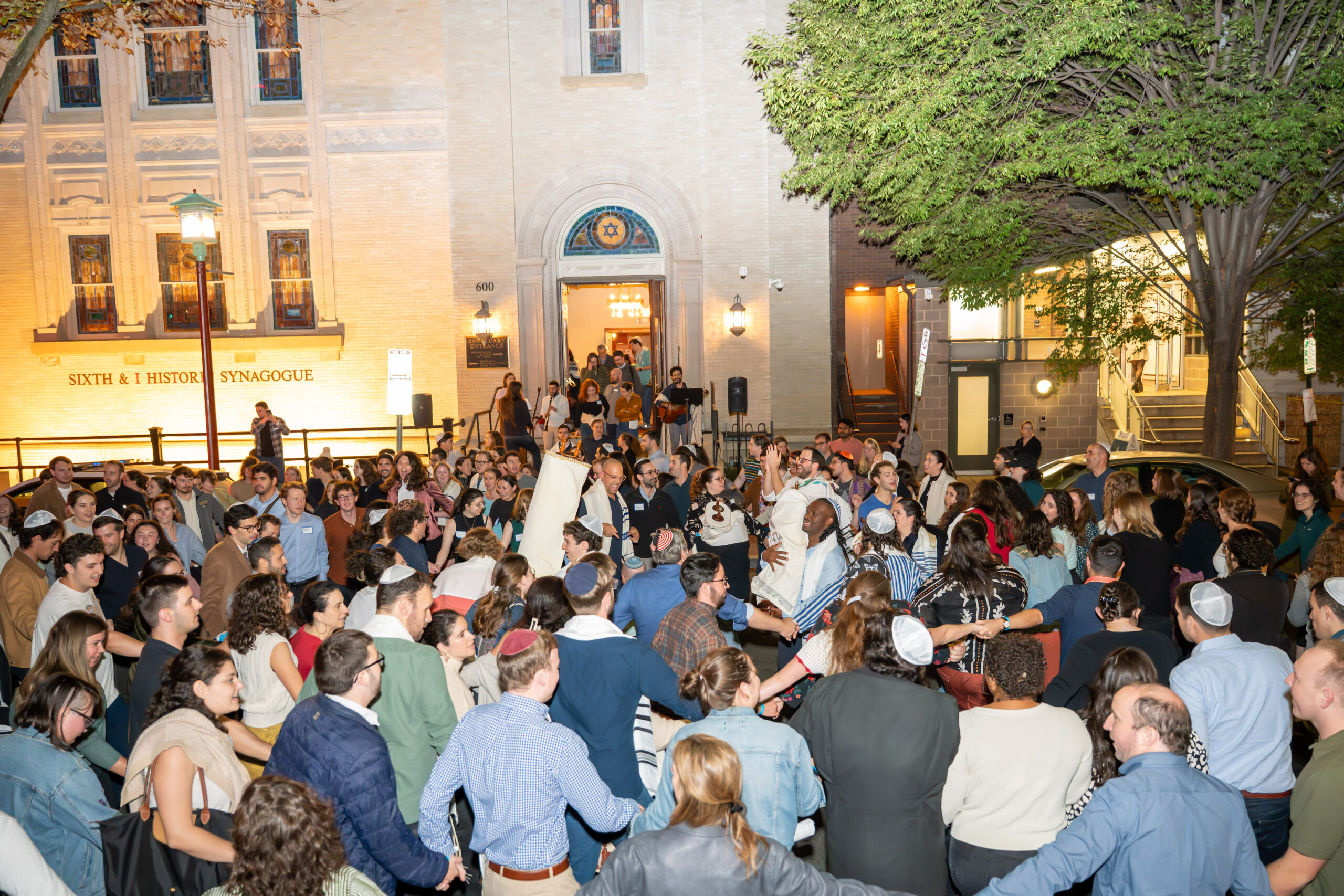 Dancin’ in the Streets: A Simchat Torah Celebration
