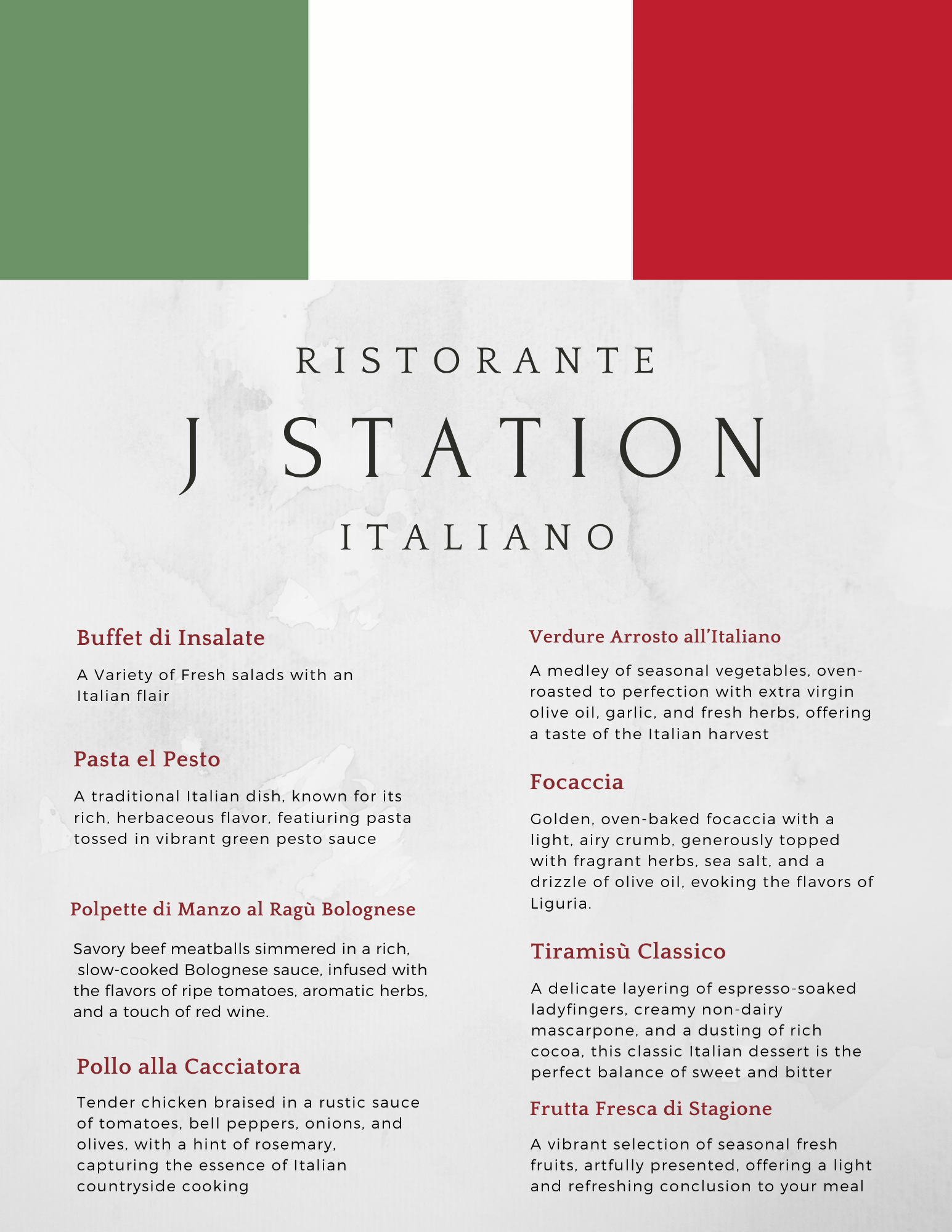 Italian Shabbat Dinner!