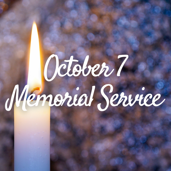 October 7th Memorial Service