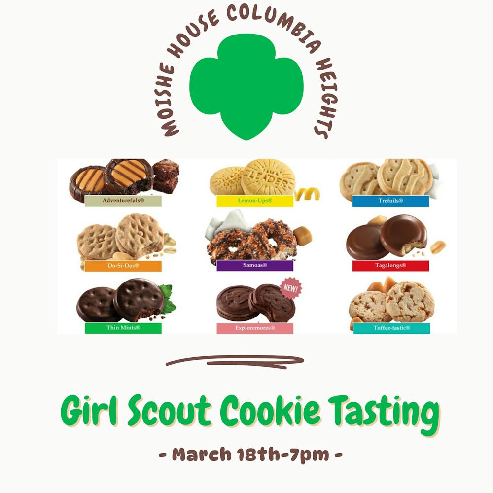 Girl Scout Cookies Tasting Event